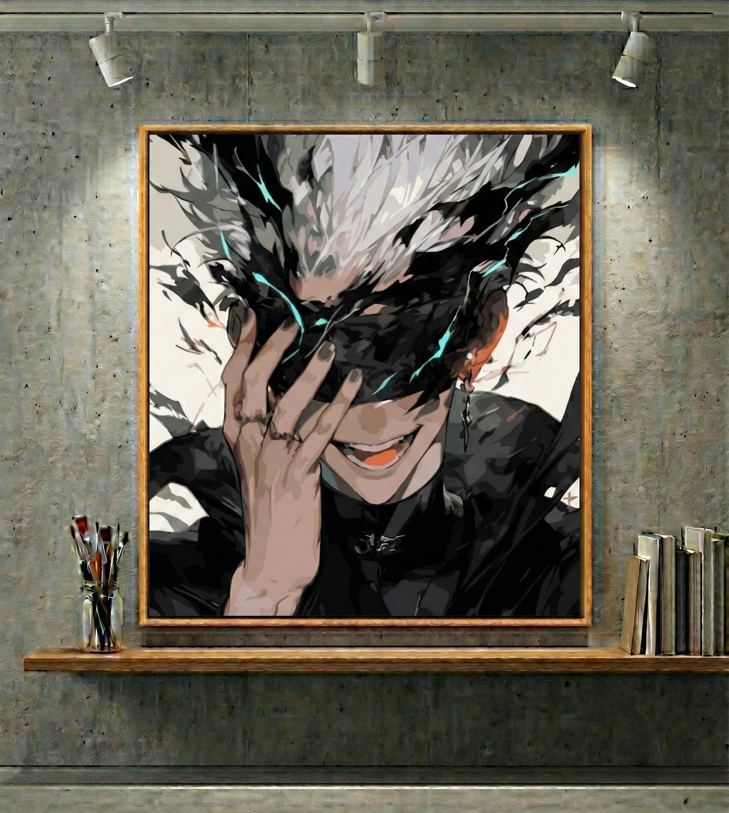 YumeKit de peinture numéroté "Gojo Mad" - MANGAS