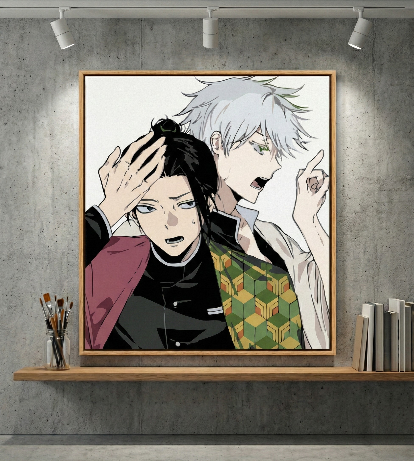 YumeKit de peinture numéroté "Gojo & Geto" - MANGAS