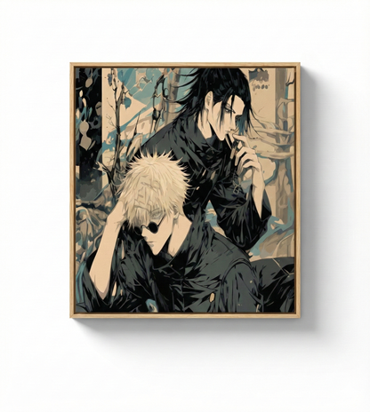 YumeKit de peinture numéroté "Satoru & Geto" - MANGAS