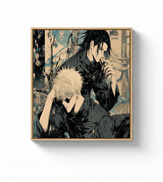 YumeKit de peinture numéroté "Satoru & Geto" - MANGAS