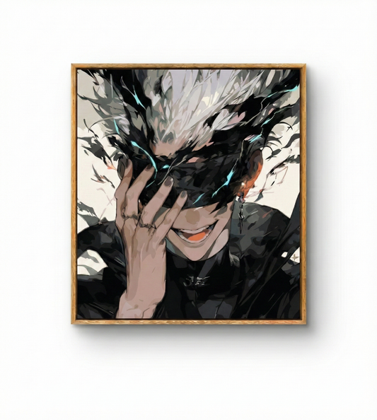 YumeKit de peinture numéroté "Gojo Mad" - MANGAS