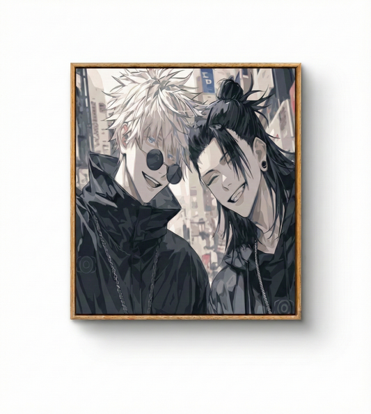 YumeKit de peinture numéroté "Gojo Satoru & GETO" - MANGAS