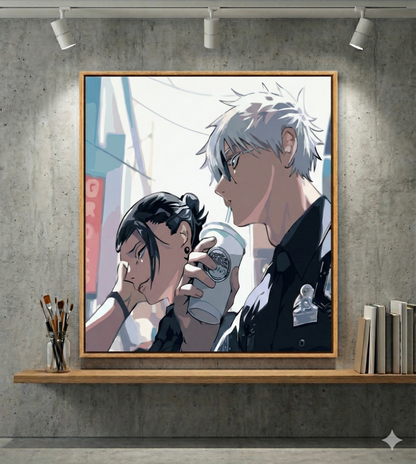 YumeKit de peinture numéroté "Geto & Gojo" - MANGAS