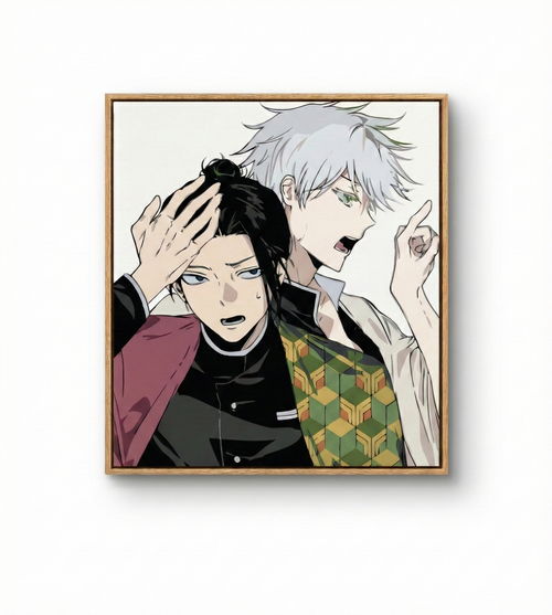 YumeKit de peinture numéroté "Gojo & Geto" - MANGAS