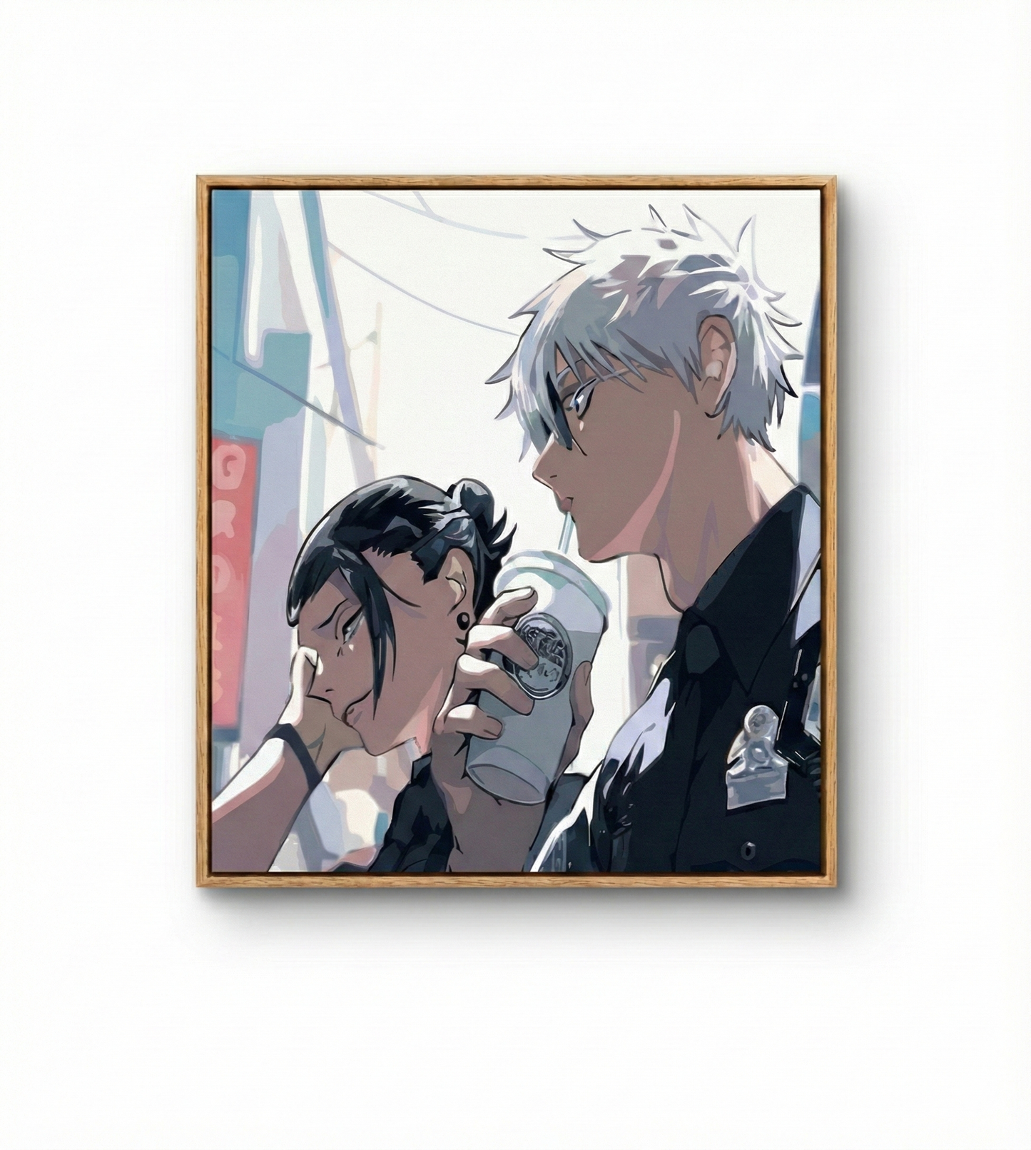 YumeKit de peinture numéroté "Geto & Gojo" - MANGAS