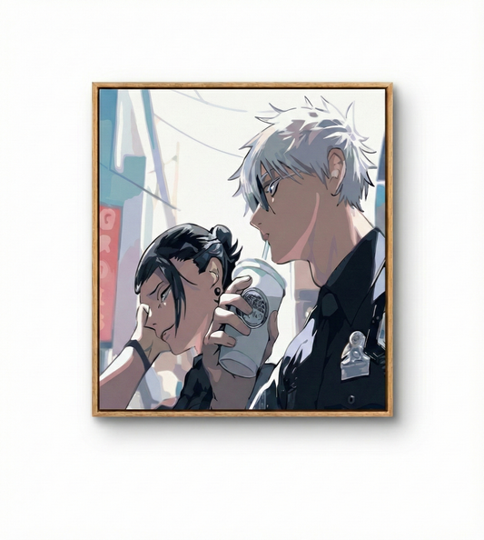 YumeKit de peinture numéroté "Geto & Gojo" - MANGAS