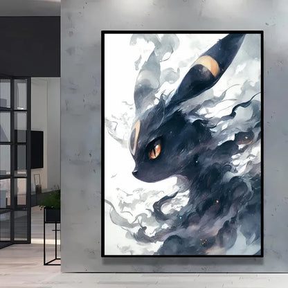 MINISO Oil Painting By Number Cute Cartoon Pikachu Home Decoration Bedroom Living Room Decor Gift Funny  friend gifts Frameelss