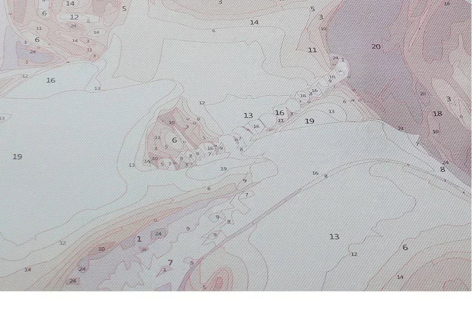 MINISO DIY Oil Painting By Number Figures Anime Totoro Studio Ghibli Anmie Adomment Painting Wall Bedroom Decor Gift Frameelss