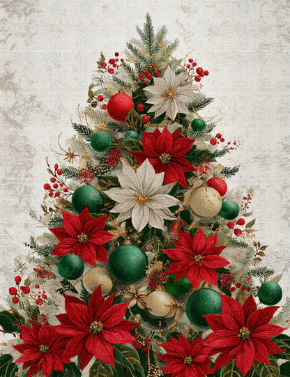 SDOYUNO Painting Paints By Numbers Animals Christmas Tree Christmas Day Atmosphere Digital Oil Painting Handpainted Room Decor