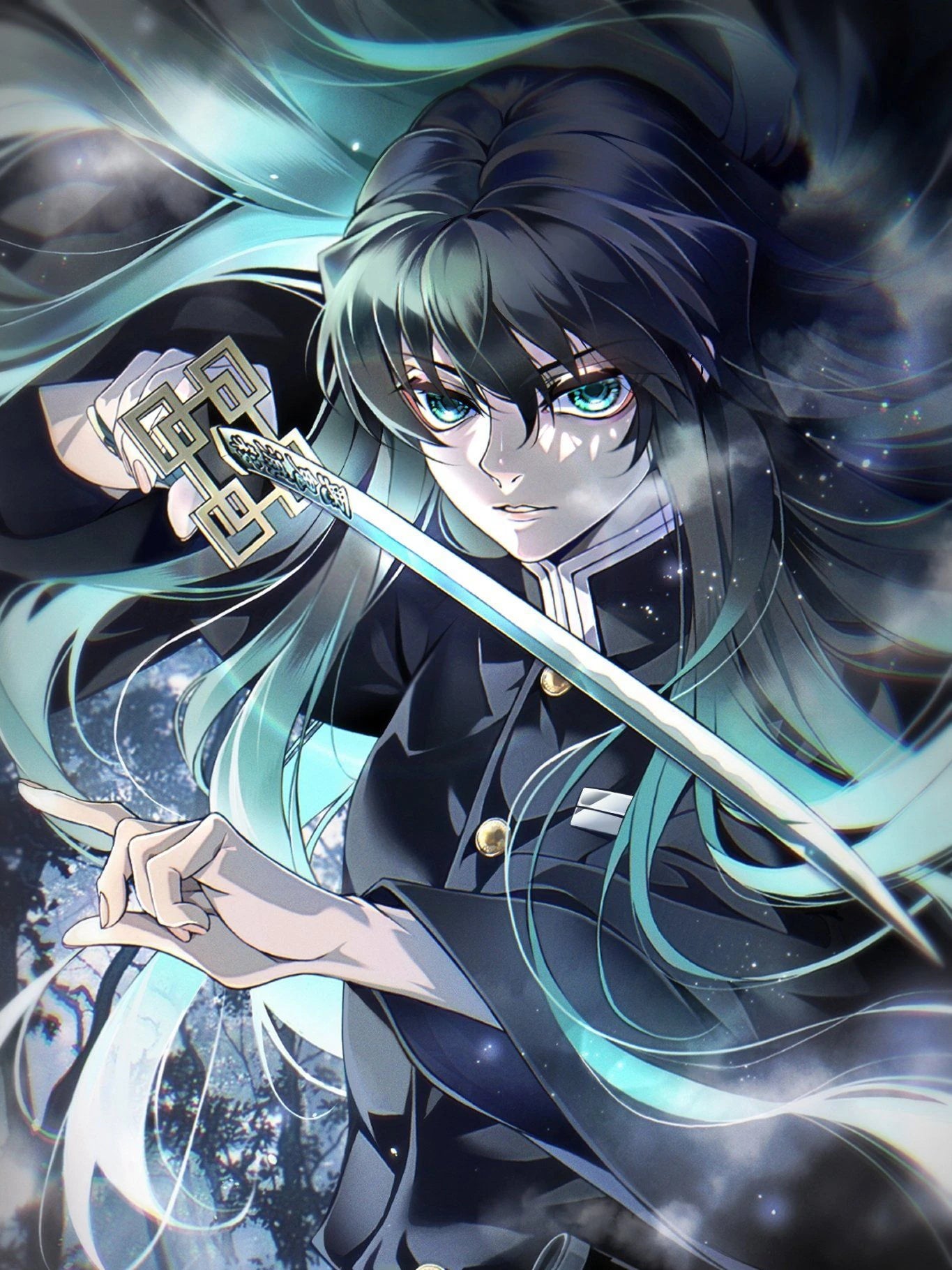 MINISO  Demon Anime Tanjirou Nezuko Oil Painting By Numbers Kits Number Drawing Canvas DIY Pictures By Numbers Home Decor