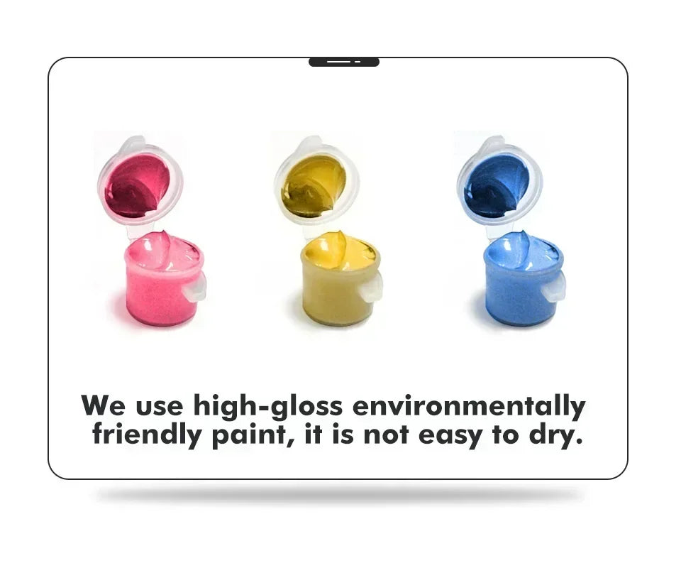 MINISO Oil Painting By Numbers  Magic Movie School WizardCastle Academy Drawing Canvas DIY Pictures By Numbers Home Decor 