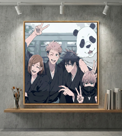 YumeKit de peinture numéroté "Team Gojo" - MANGAS